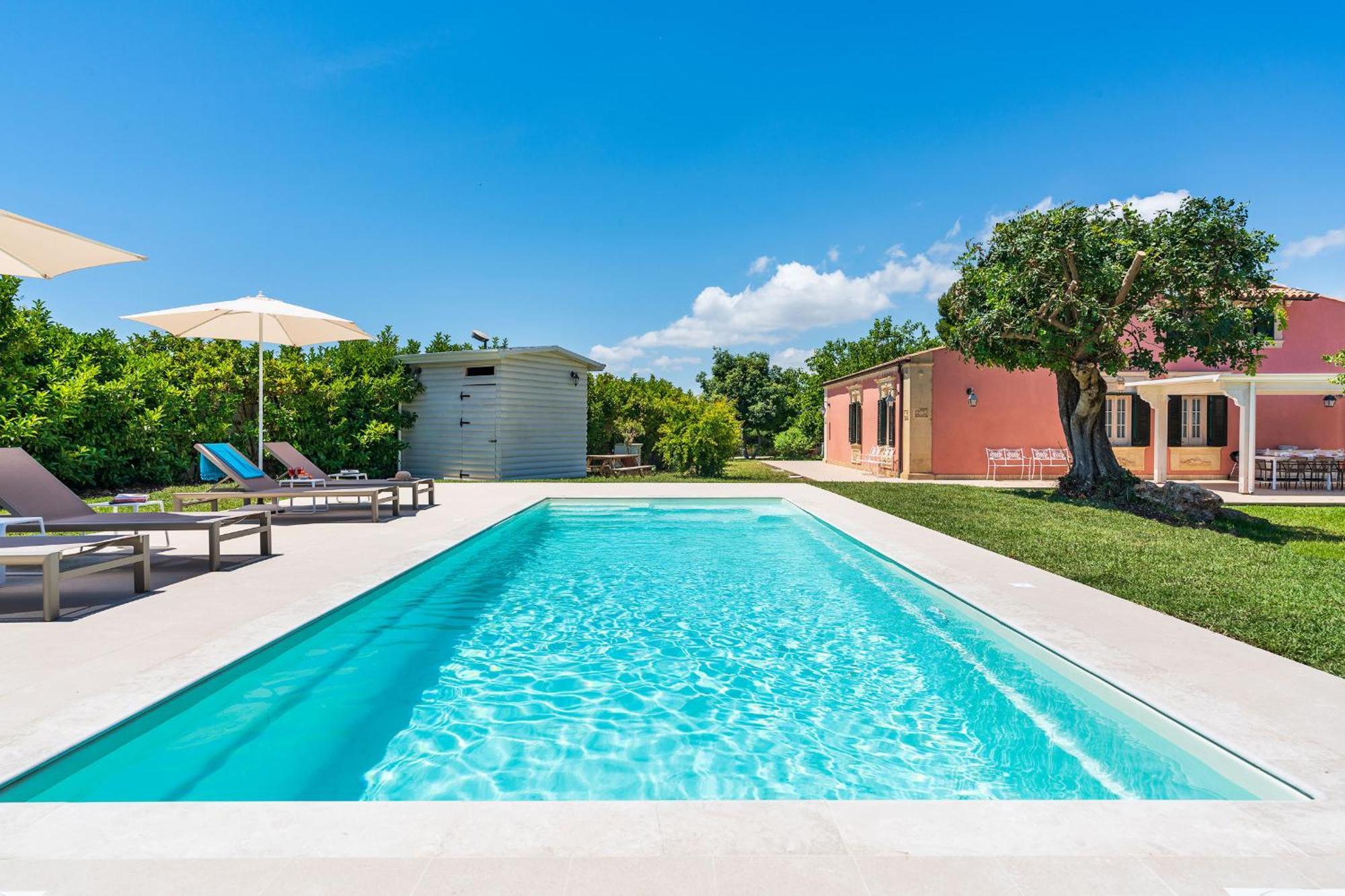 Gira Sole Villa Fontane Bianche Kültér fotó