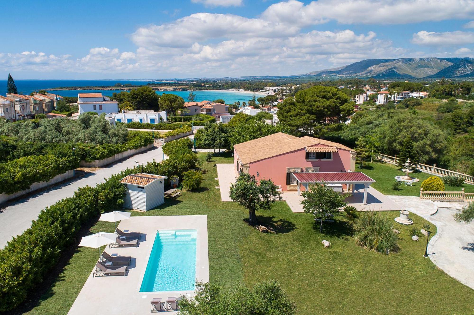 Gira Sole Villa Fontane Bianche Kültér fotó